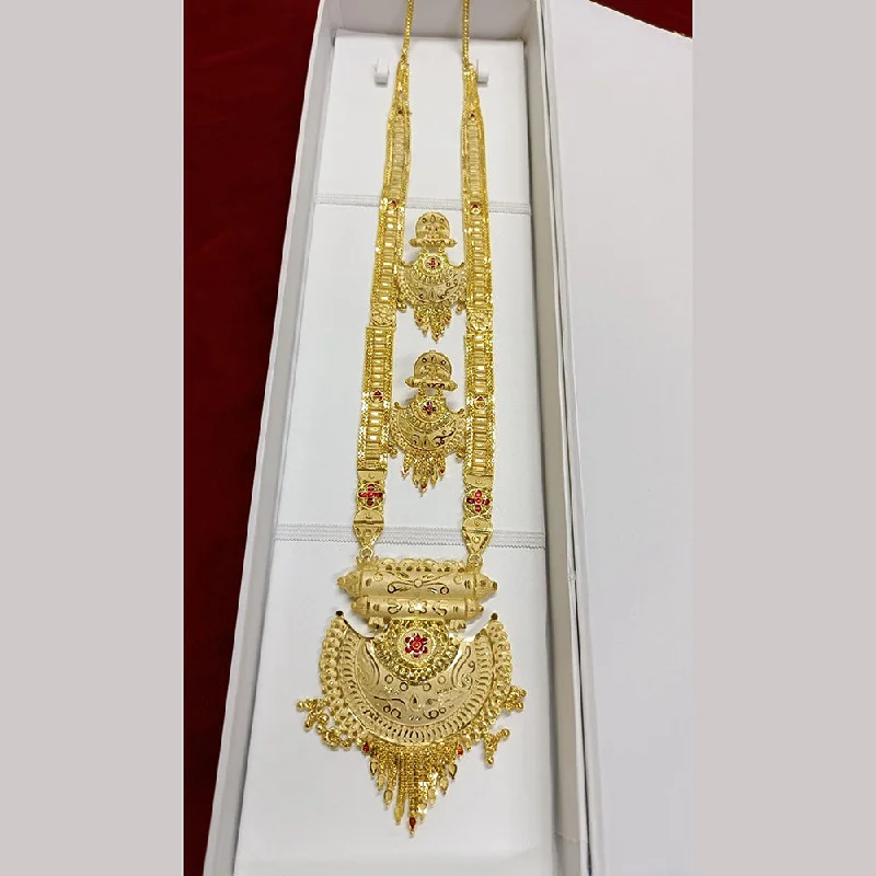 Pari Art Jewellery Forming Long Necklace Set