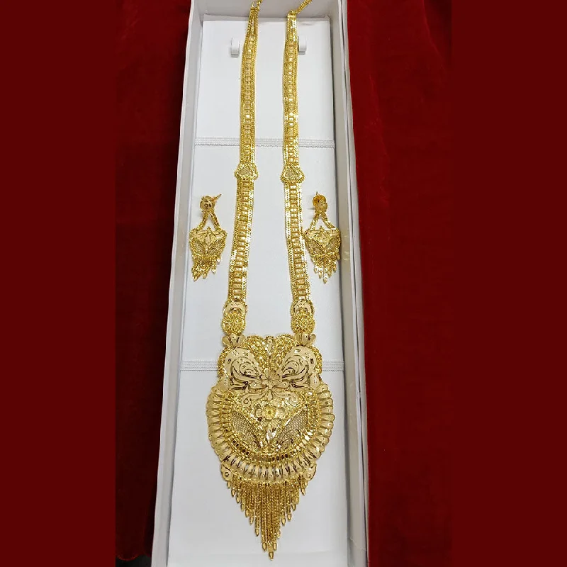 Pari Art Jewellery Forming Long Necklace Set