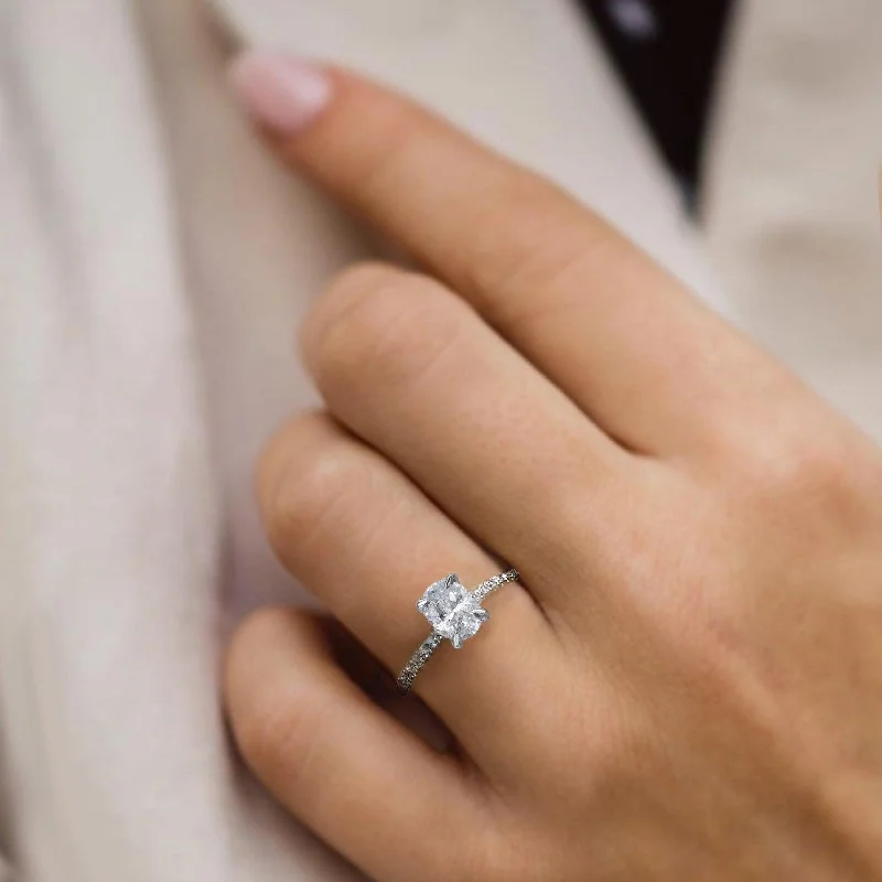 "The Madison" Classic Semi-Mount Diamond Ring