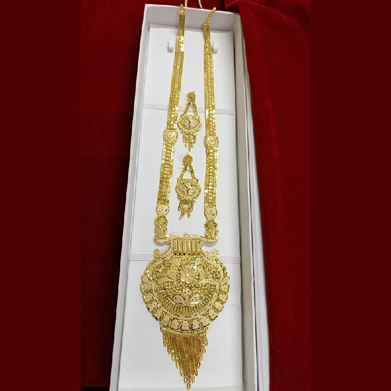 Pari Art Jewellery Forming Long Necklace Set