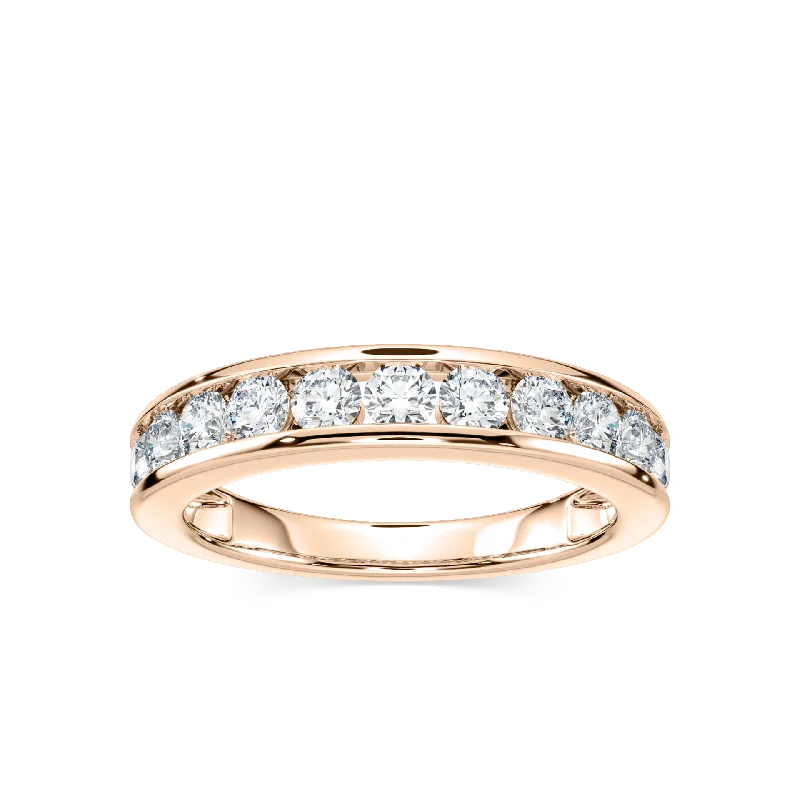 Channel Set Lab-Grown Diamond Ring