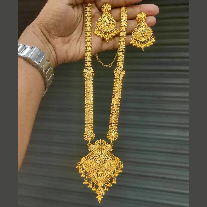 Pari Art Jewellery Forming Long Necklace Set