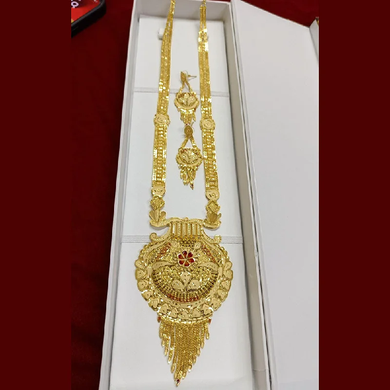 Pari Art Jewellery Forming Long Necklace Set