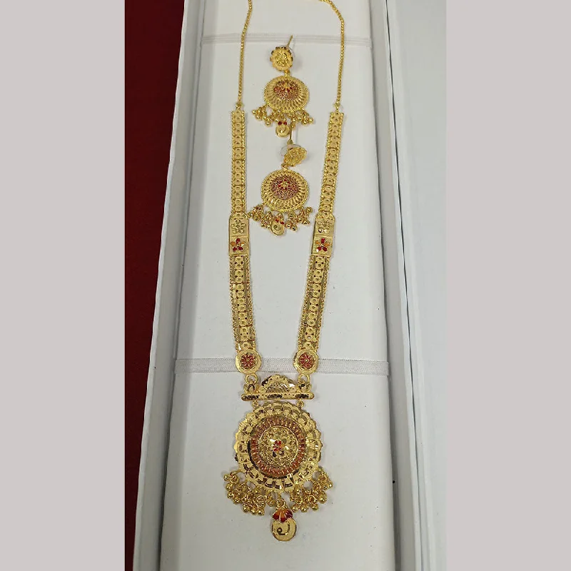 Pari Art Jewellery Forming Long Necklace Set