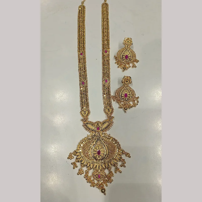 Pari Art Jewellery Forming Long Necklace Set