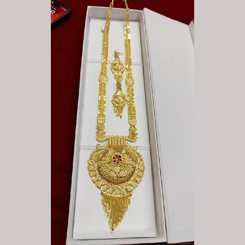 Pari Art Jewellery Forming Long Necklace Set