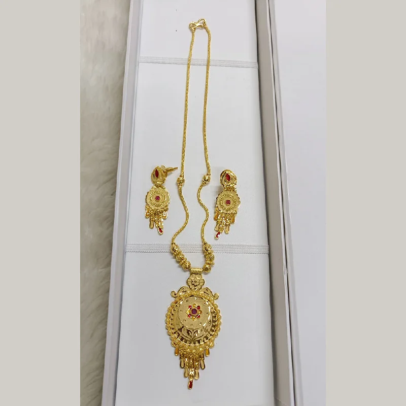 Pari Art Jewellery Forming Long Necklace Set