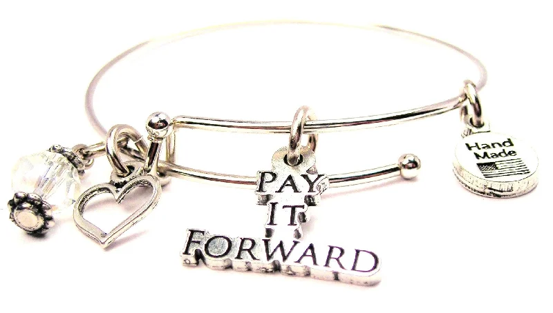 Pay It Forward Bangle Bracelet