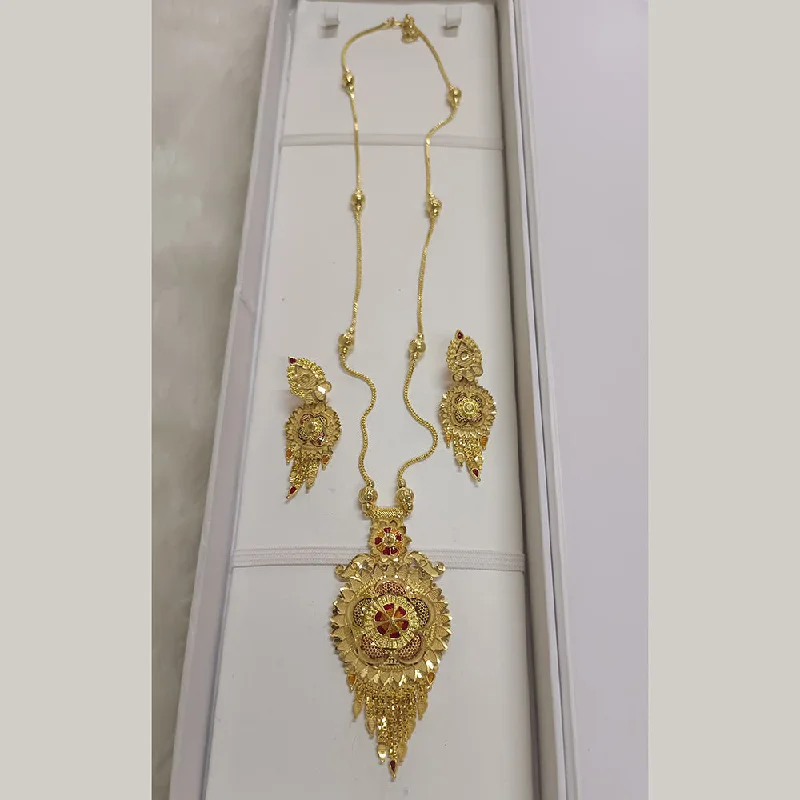 Pari Art Jewellery Forming Long Necklace Set