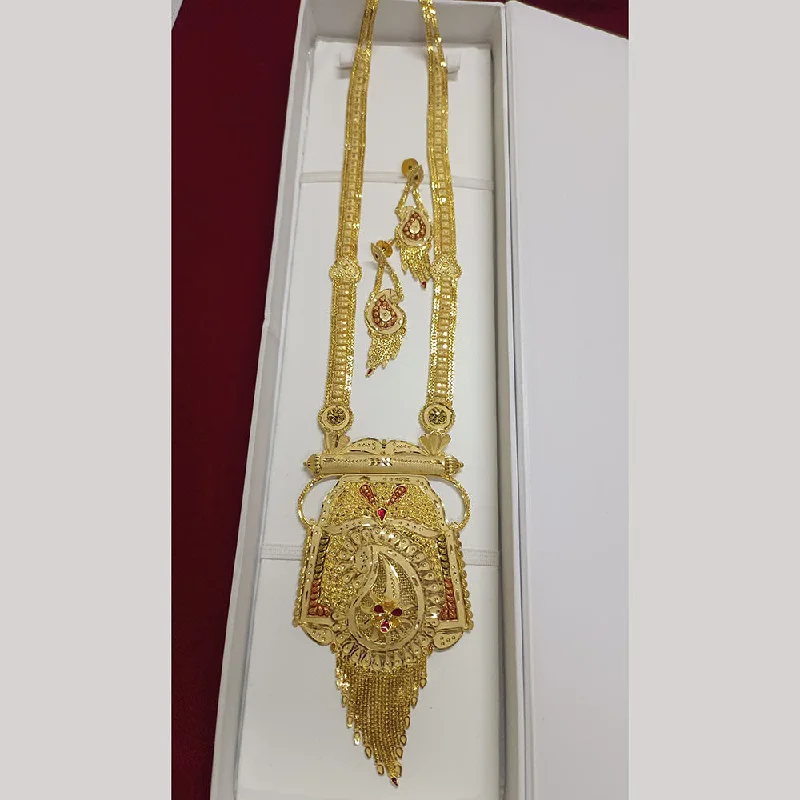 Pari Art Jewellery Forming Long Necklace Set